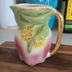 Vintage MCM USA Pottery Pitcher